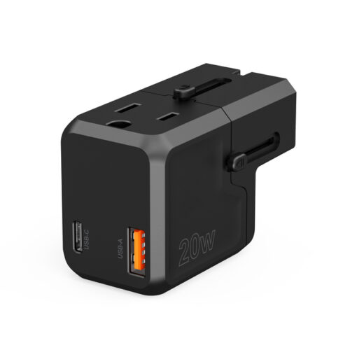 Chotech PD20W 1C+1A Travel Wall Charger (4)