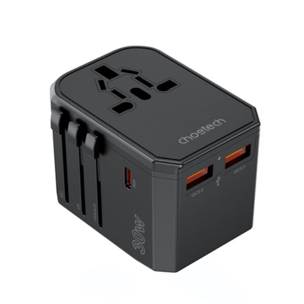 Chotech PD30W C+2A Travel Wall Charger