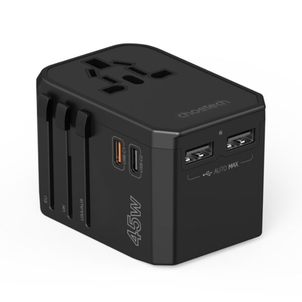 Chotech PD45W 2C+2A Travel Wall Charger