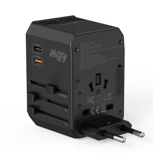 Chotech PD45W 2C+2A Travel Wall Charger (10)