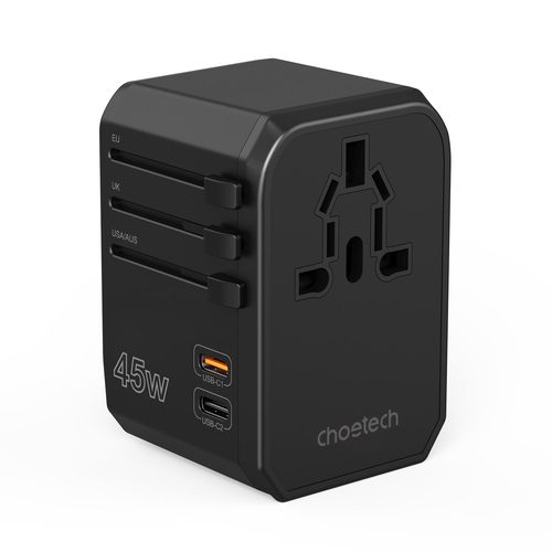 Chotech PD45W 2C+2A Travel Wall Charger (3)