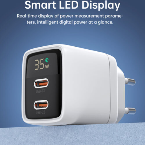 GaN3 PD35W Duel Type-c white EU (8)